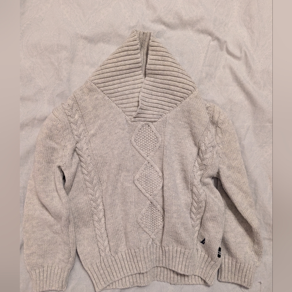 Nautica shawl collar Sweater